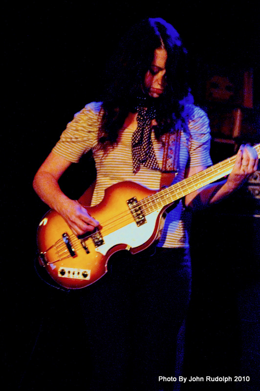 The Pony's Bassist Front