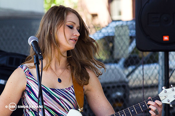 Whitney Lyman performs at Georgetown Neighbourhood. Seattle WA. 13.07.2013