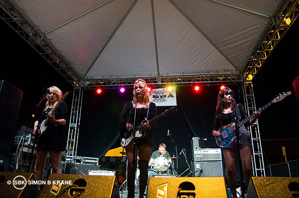Bleached performs at the Capitol Hill Block Party. 26.07.2013