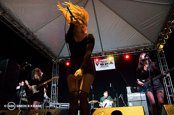 Bleached performs at the Capitol Hill Block Party. 26.07.2013