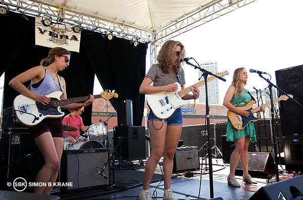 Chastity Belt performs at the Capitol Hill Block Party. 27.07.2013