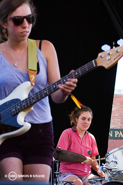 Chastity Belt performs at the Capitol Hill Block Party. 27.07.2013