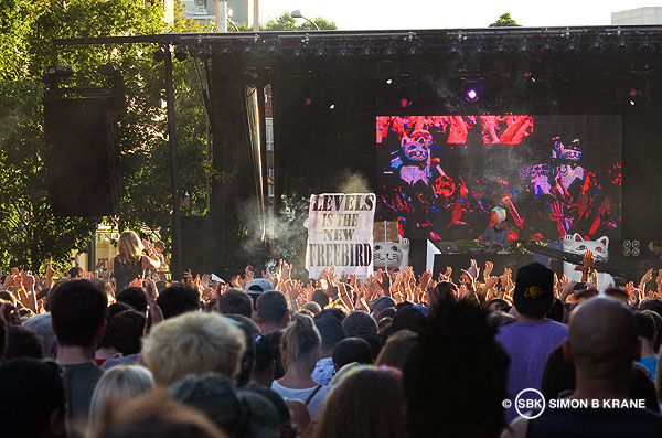 Dillon Francis performs at the Capitol Hill Block Party. 26.07.2013