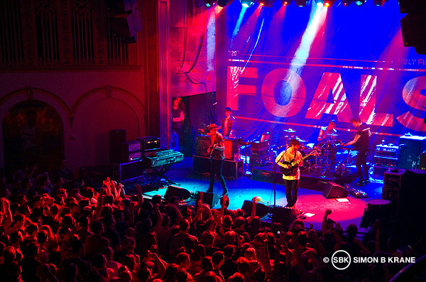 Foals perform at The Neptune Theatre, Seattle WA. 26.05.2013
