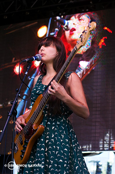 La Luz performs at the Capitol Hill Block Party. 27.07.2013