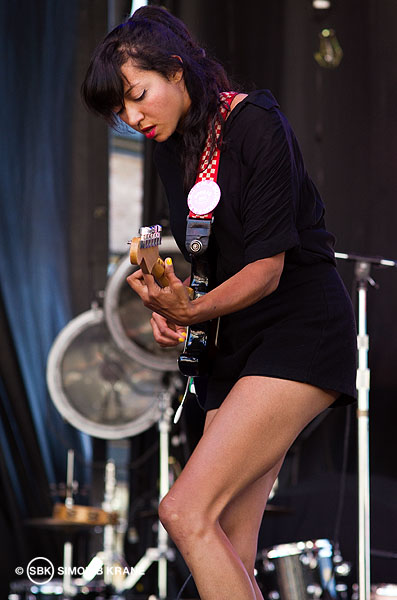 La Luz performs at the Capitol Hill Block Party. 27.07.2013