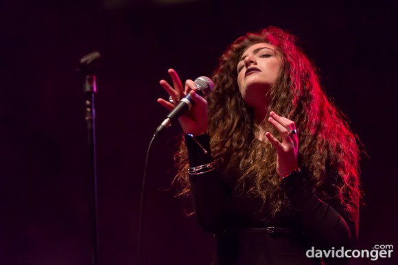 Lorde at Deck The Hall Ball 2013