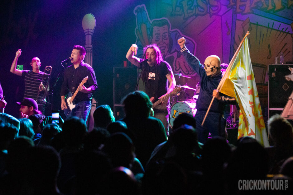 Less Than Jake performing at The Showbox in Seattle, Wa