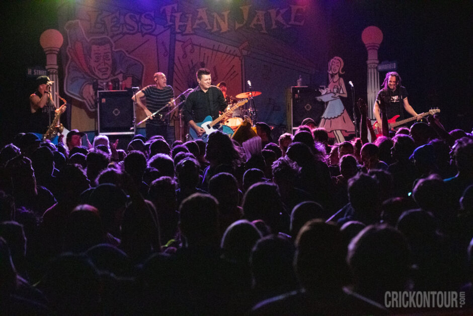 Less Than Jake performing at The Showbox in Seattle, Wa