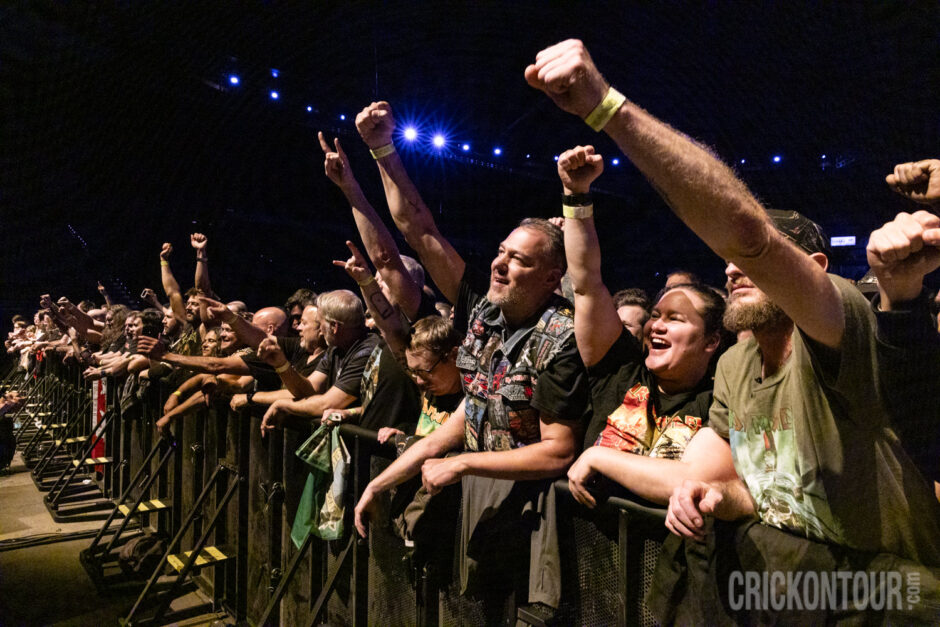 Iron Maiden performing during "The Future Past Tour: in Tacoma, Wa