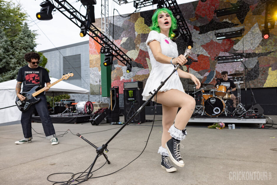 Scowl performing at Bumbershoot 2025 in Settle, Washington.