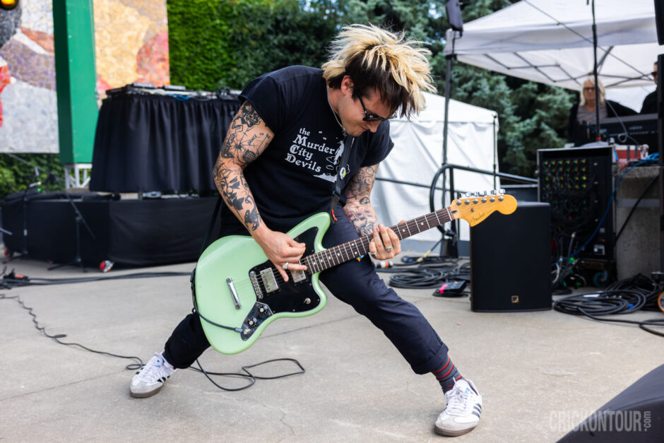 Scowl performing at Bumbershoot 2025 in Settle, Washington.