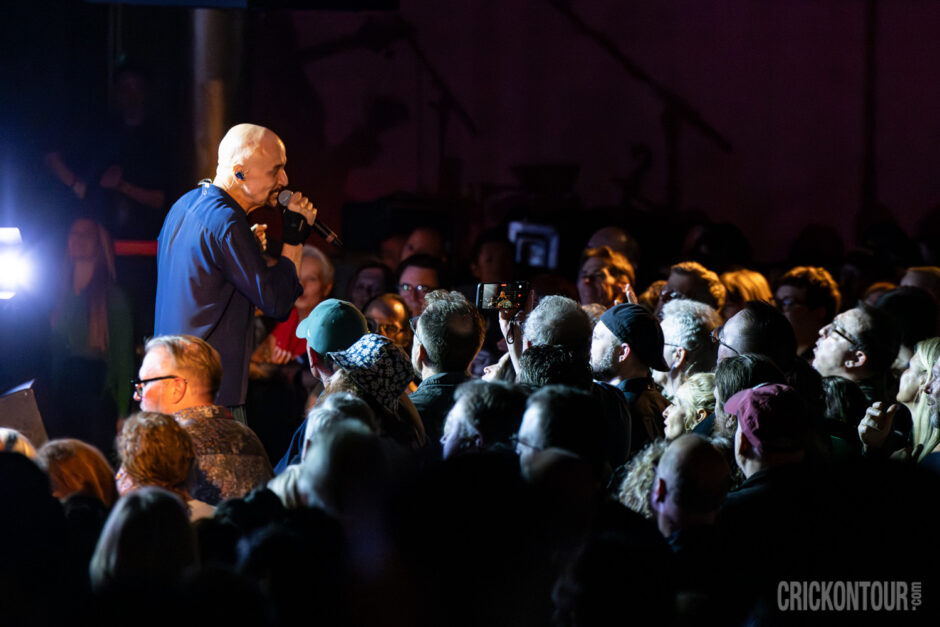 James performing at The Showbox in Seattle, Washington.