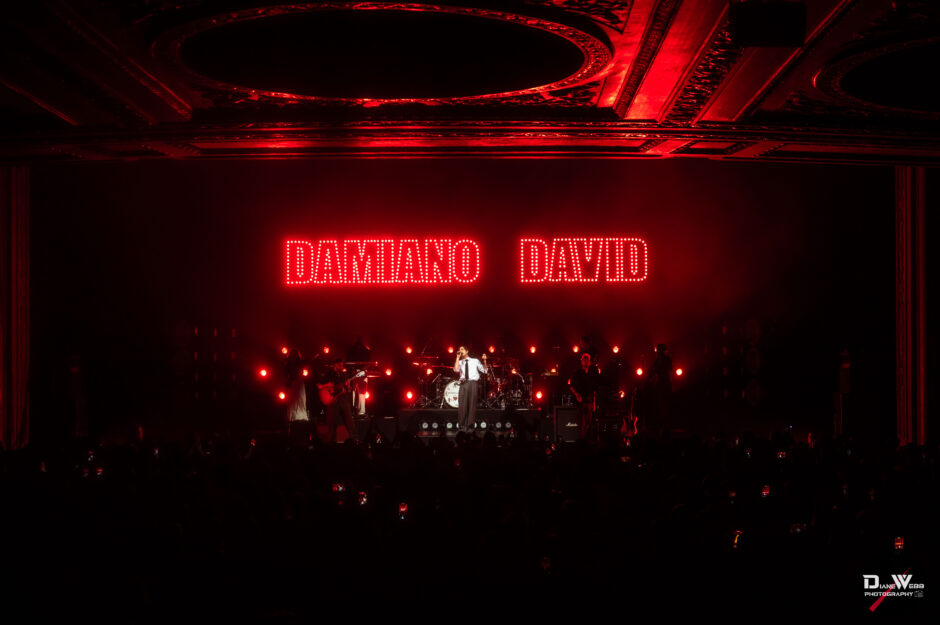 Damiano David - Paramount Theater - 2025-11-20 - Photo By Diane Webb