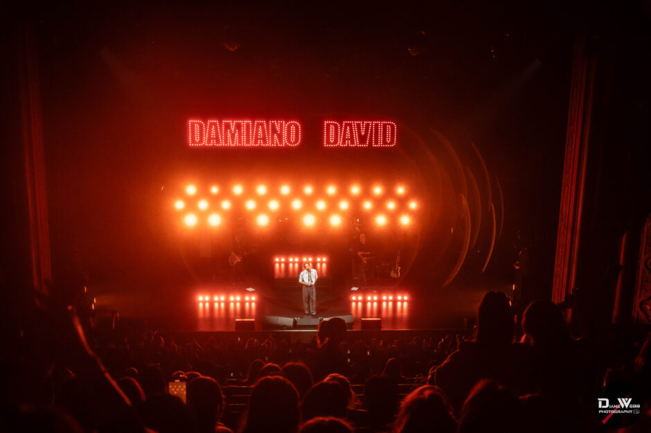 Damiano David - Paramount Theater - 2025-11-20 - Photo By Diane Webb