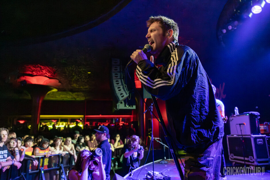Alternative rockers Militarie Gun performing live at The Showbox in May 2026.
