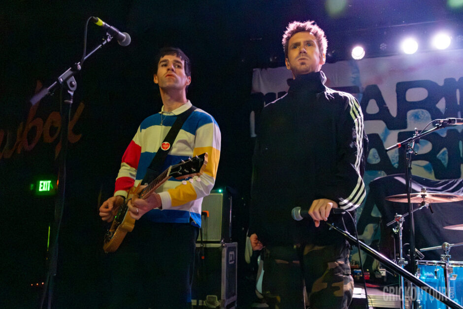 Alternative rockers Militarie Gun performing live at The Showbox in May 2026.