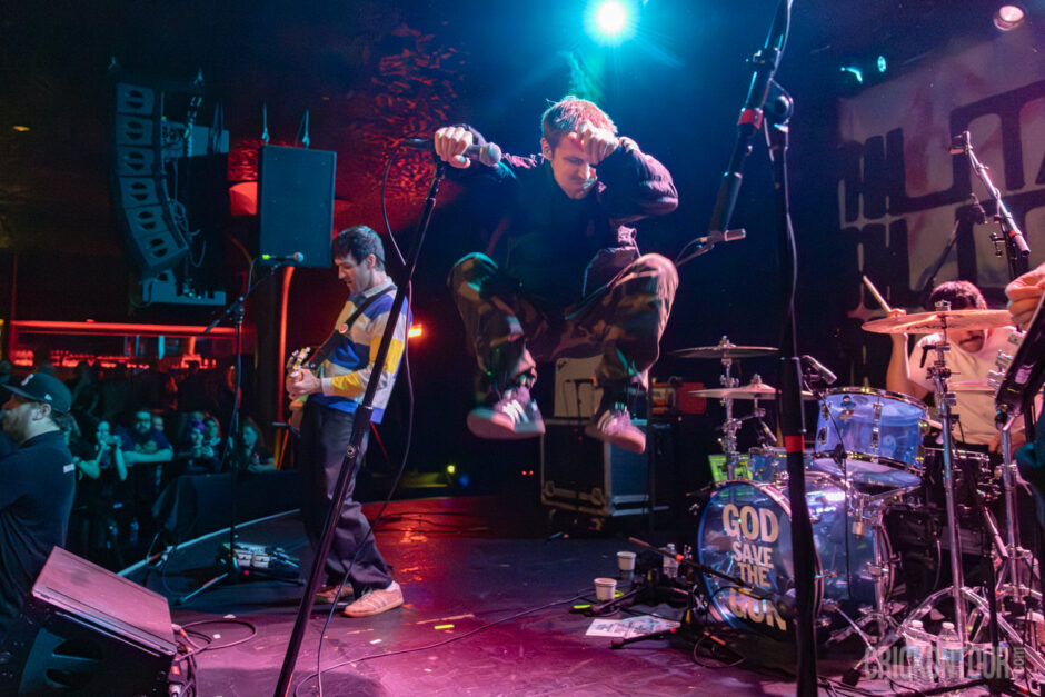 Alternative rockers Militarie Gun performing live at The Showbox in May 2026.